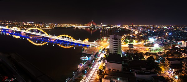 thành phố đà nẵng về đêm nhìn ngắm những cây cầu