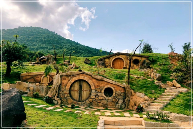 khu hobbit bạch mã village